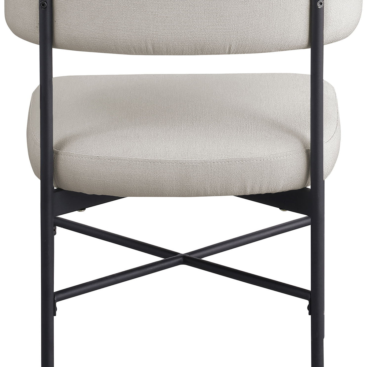 Rivage - Durable Dining Chair With Black Frame (Set of 2)