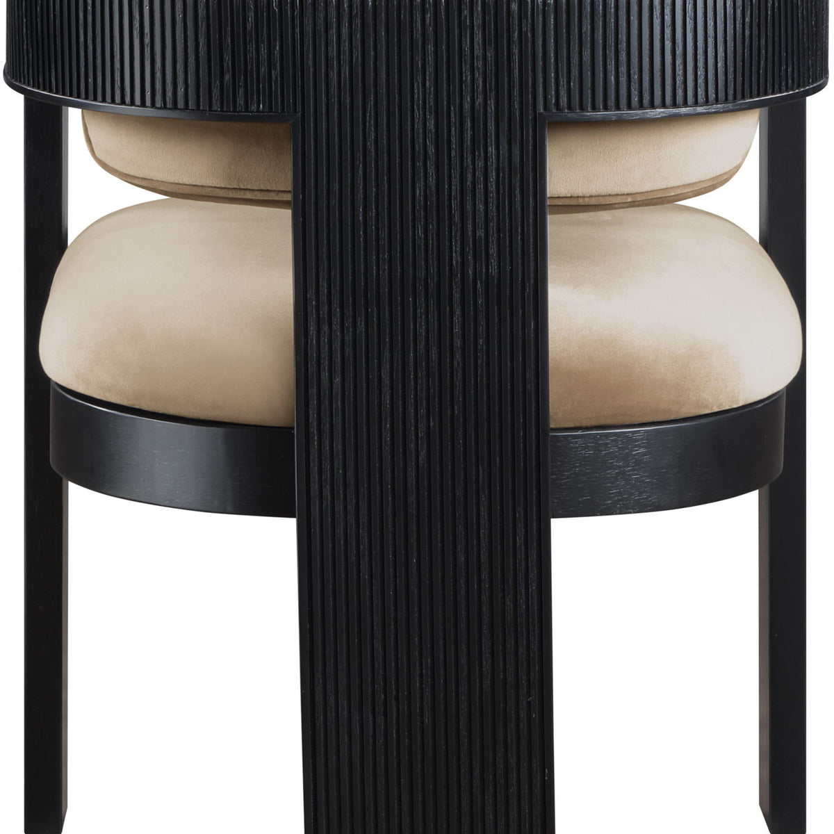 Sacha - Velvet Dining Chair With Black Base (Set of 2)