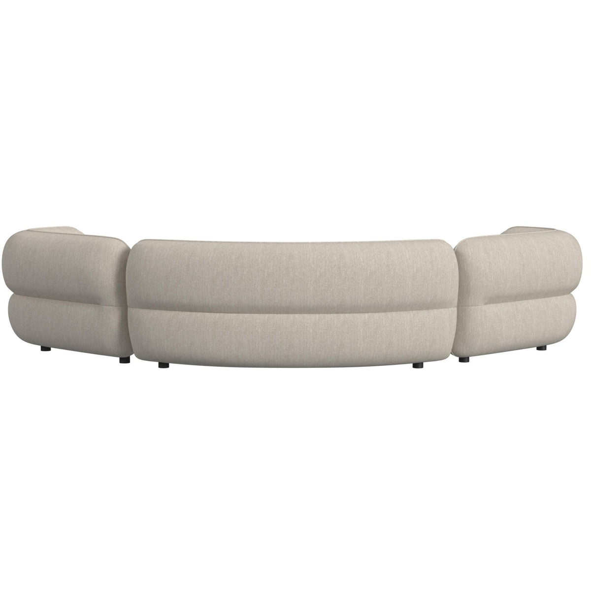 Four Seasons - Sectional Set With 6 Pillows - Camel