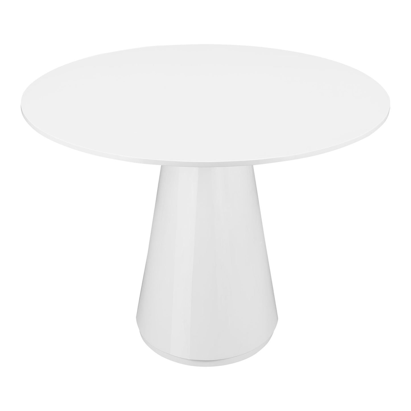 Otago - Oval Dining Table Wood - White