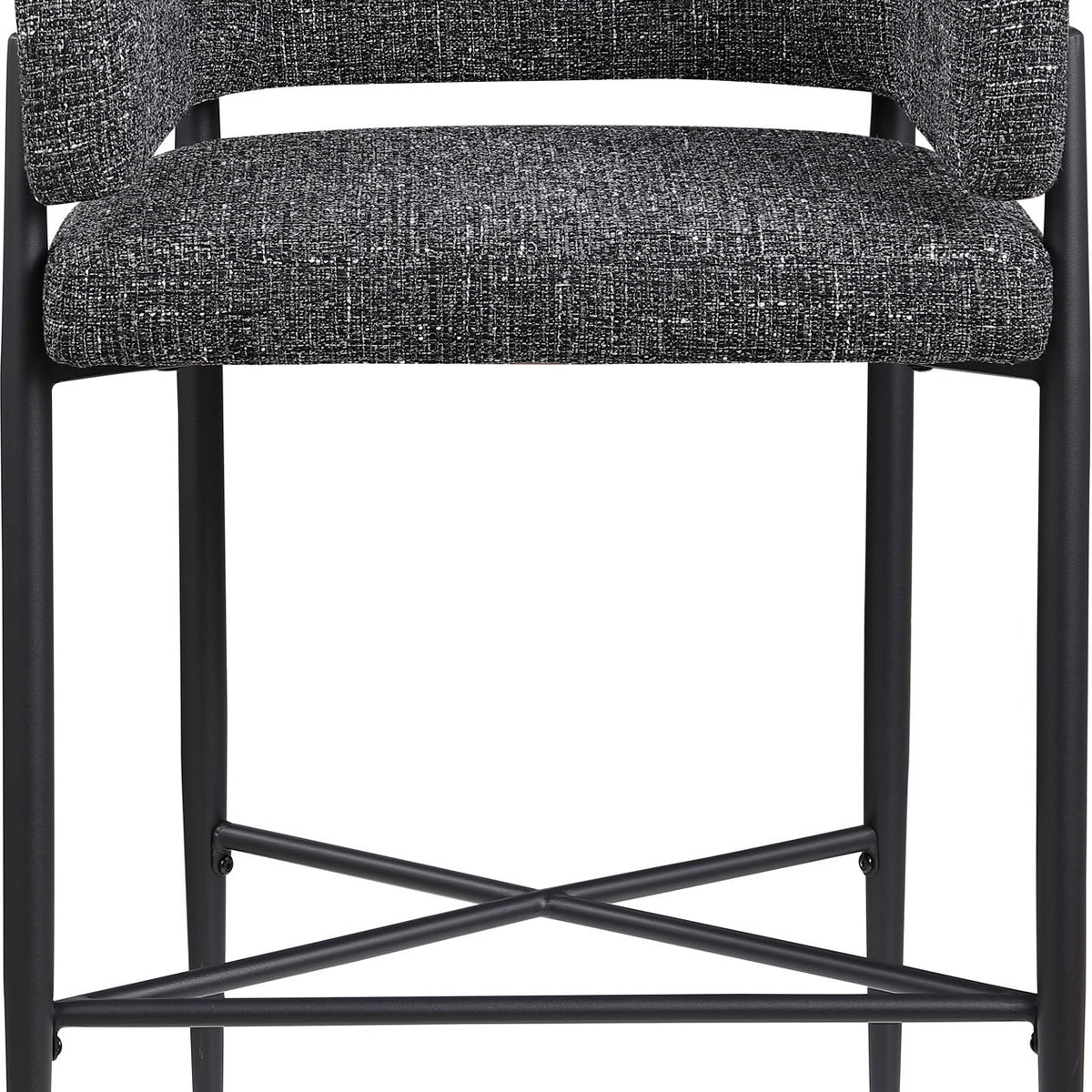 Dame - Fabric Upholstered Counter Stool (Set of 2)