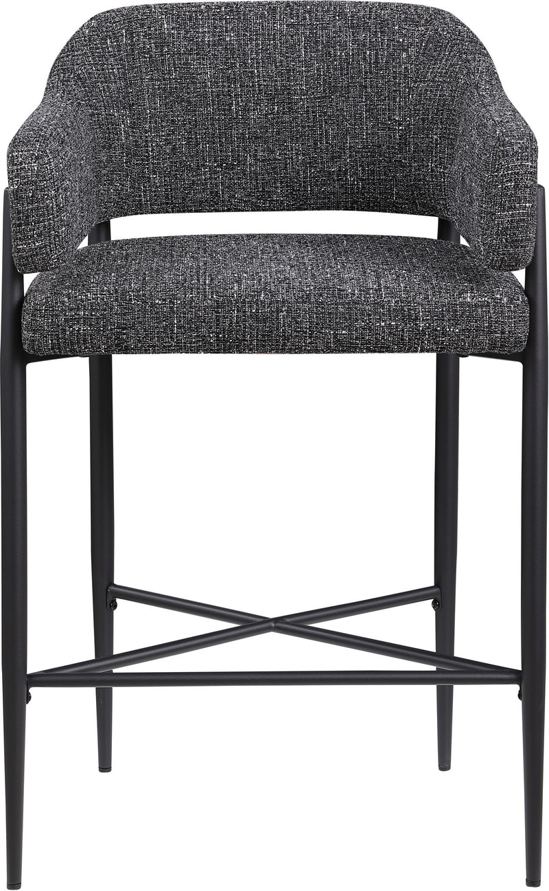 Dame - Fabric Upholstered Counter Stool (Set of 2)