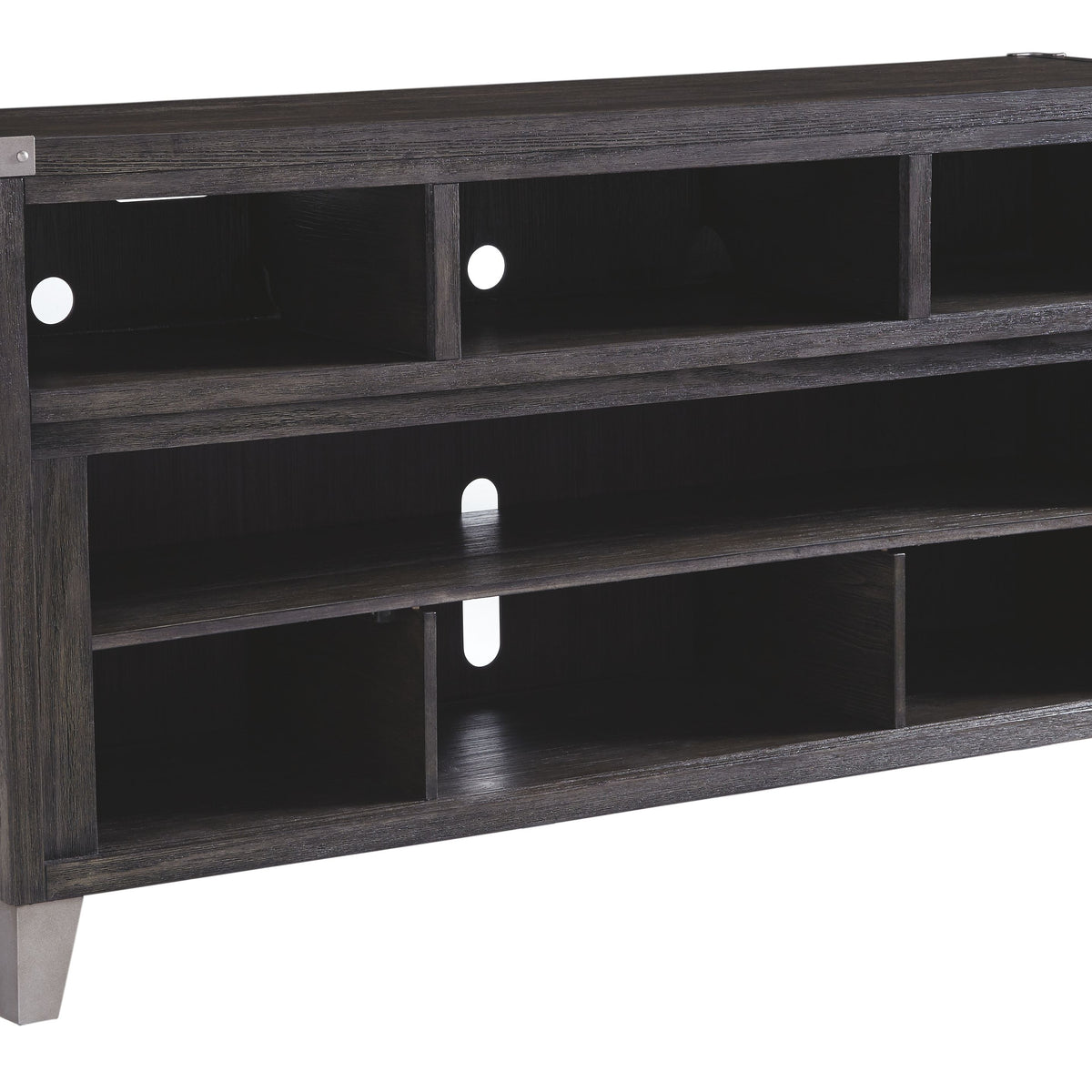 Todoe - LG TV Stand w/Fireplace Option - Gray