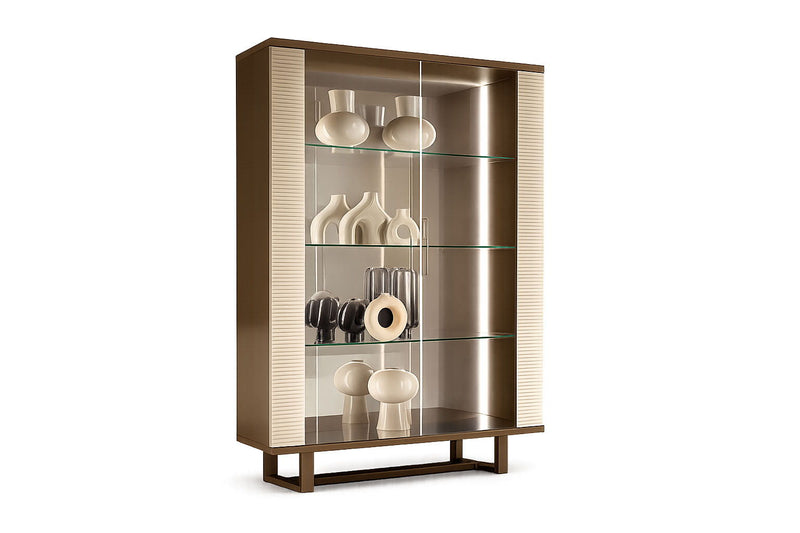 Linea - 2 Door China - Light Beige / Brown
