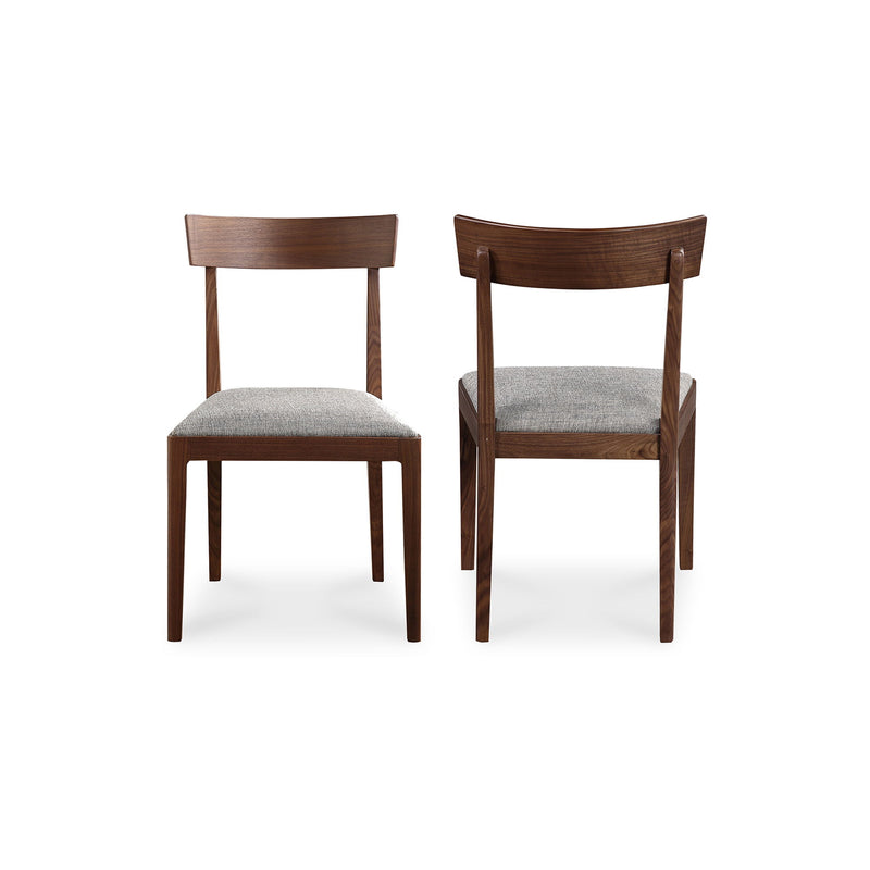 Leone - Dining Chair (Set of 2) - Walnut Brown