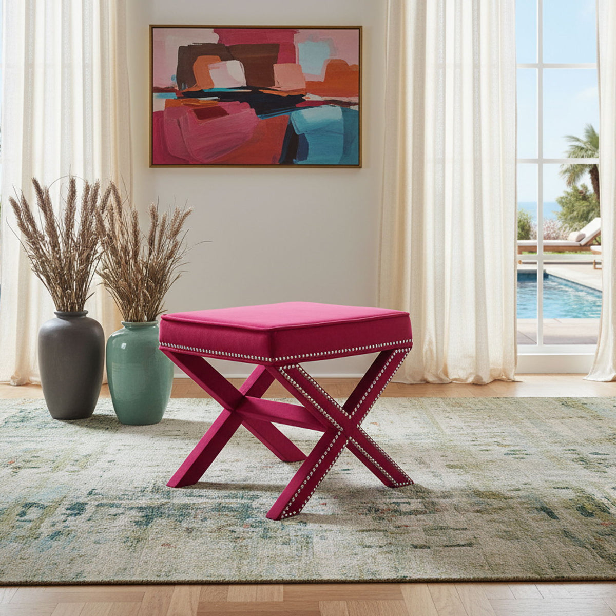 Nixon - Bench Ottoman