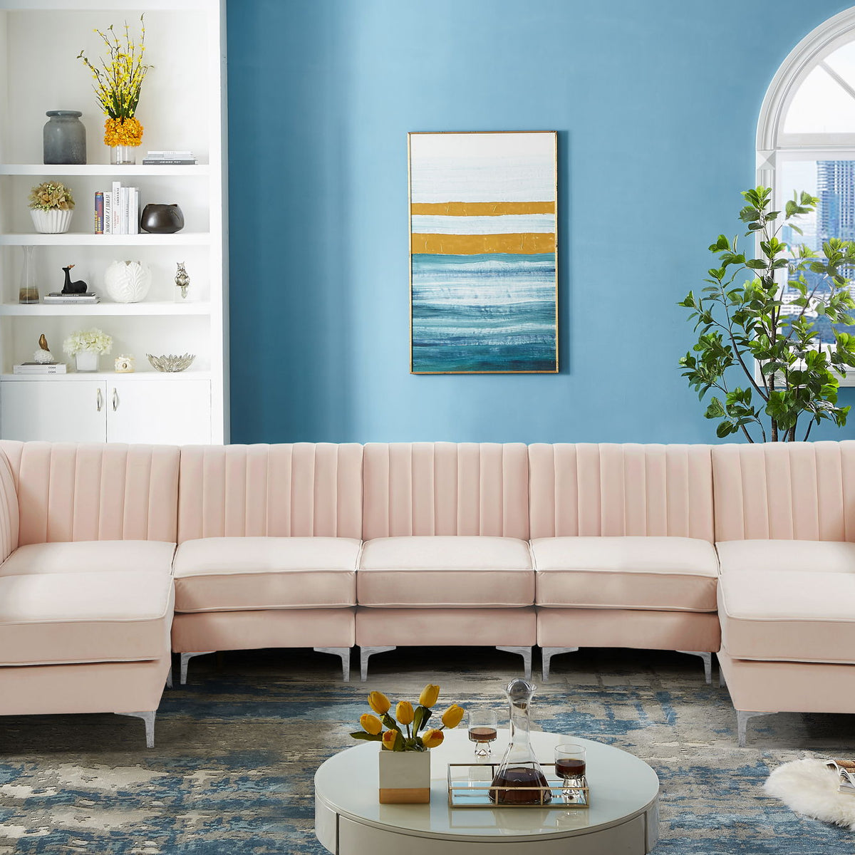 Alina - 7 Piece Modular Sectional