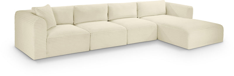 Shaggy - 4 Piece Modular Sectional