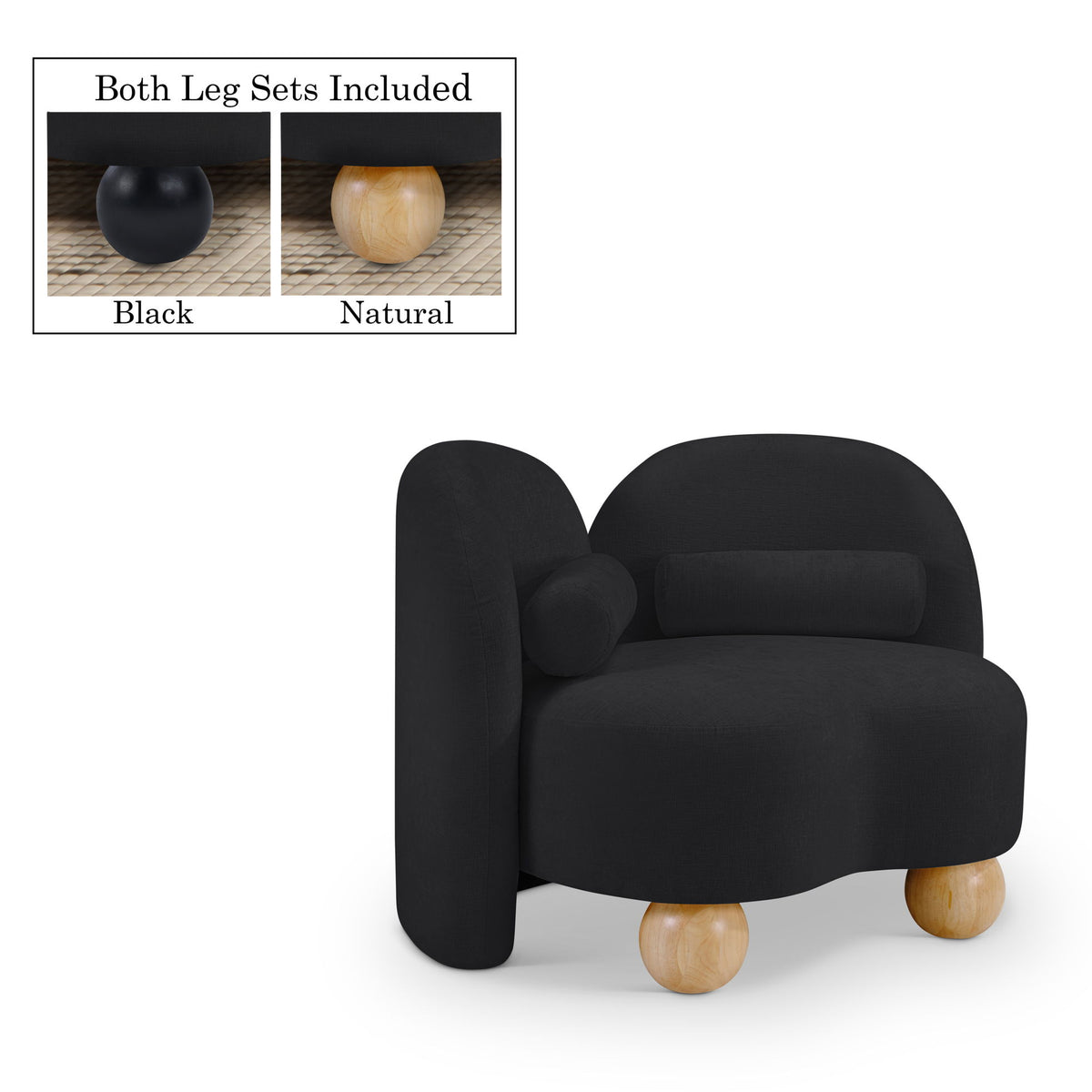 Daphne - Chenille Chair