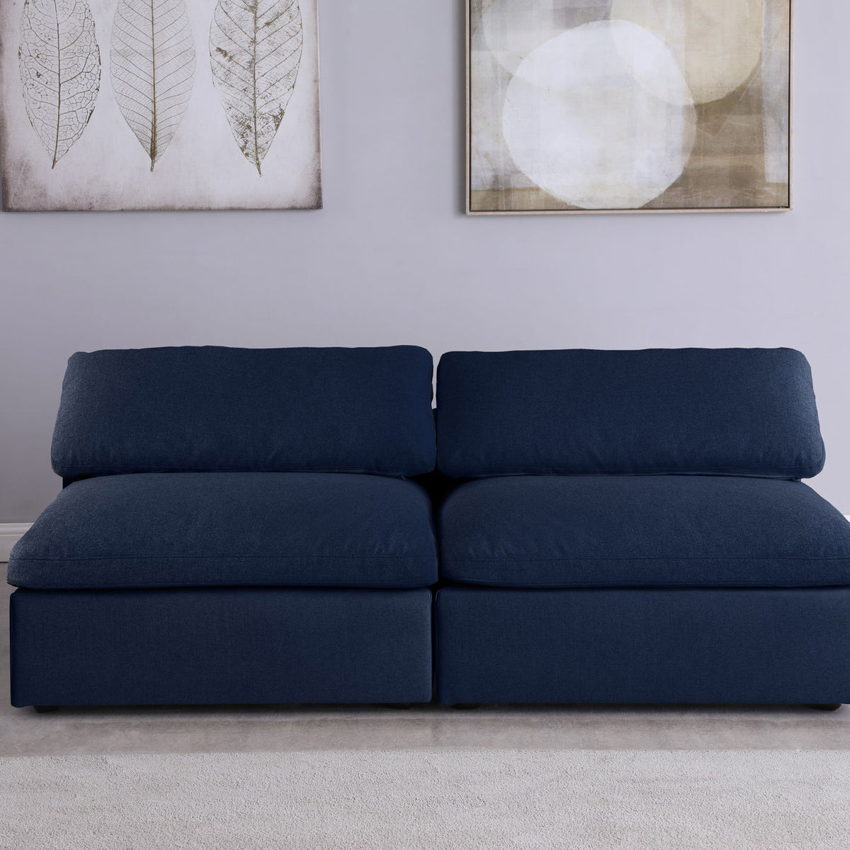Serene - Modular Armless 2 Seat Sofa