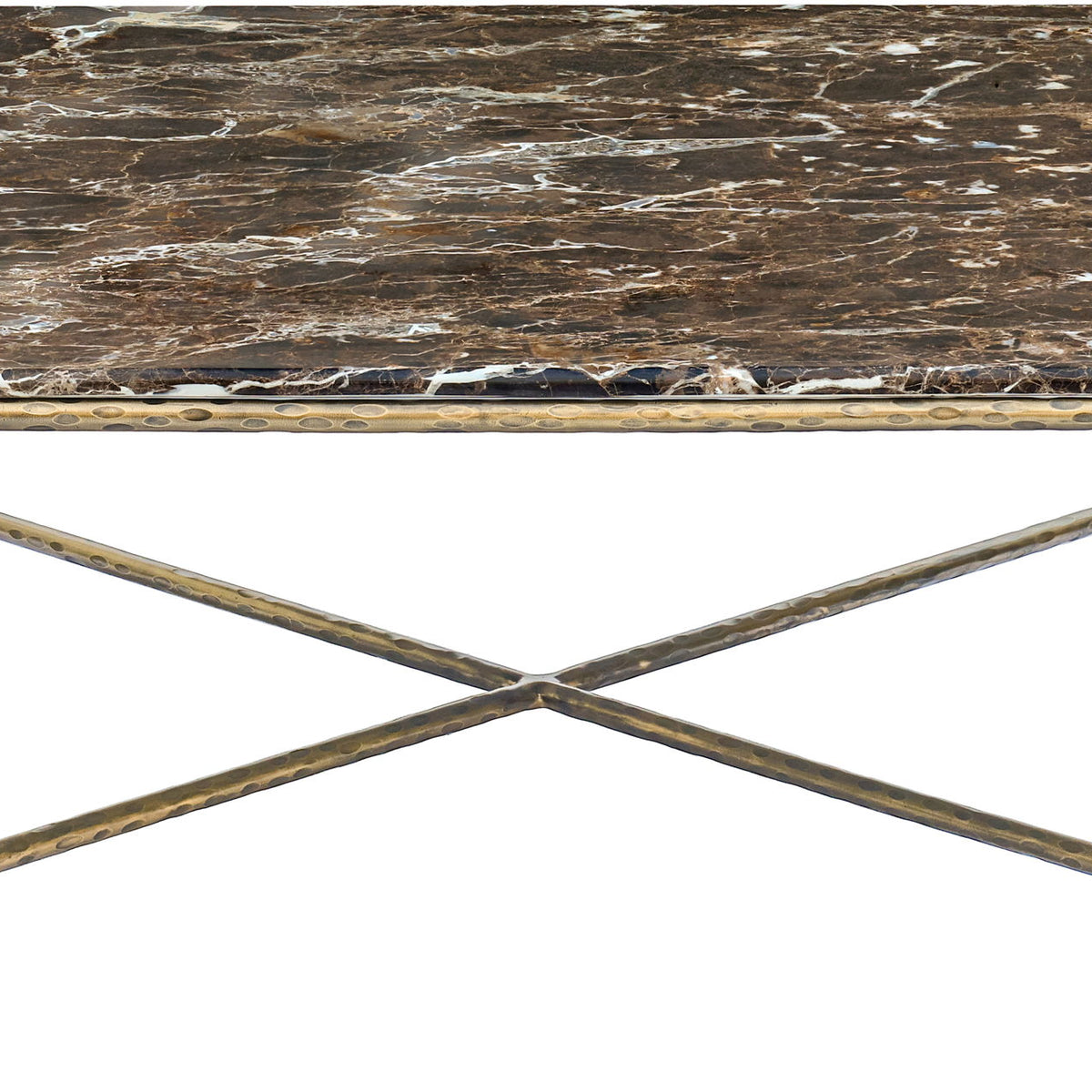 Valen - Marble And Iron Table