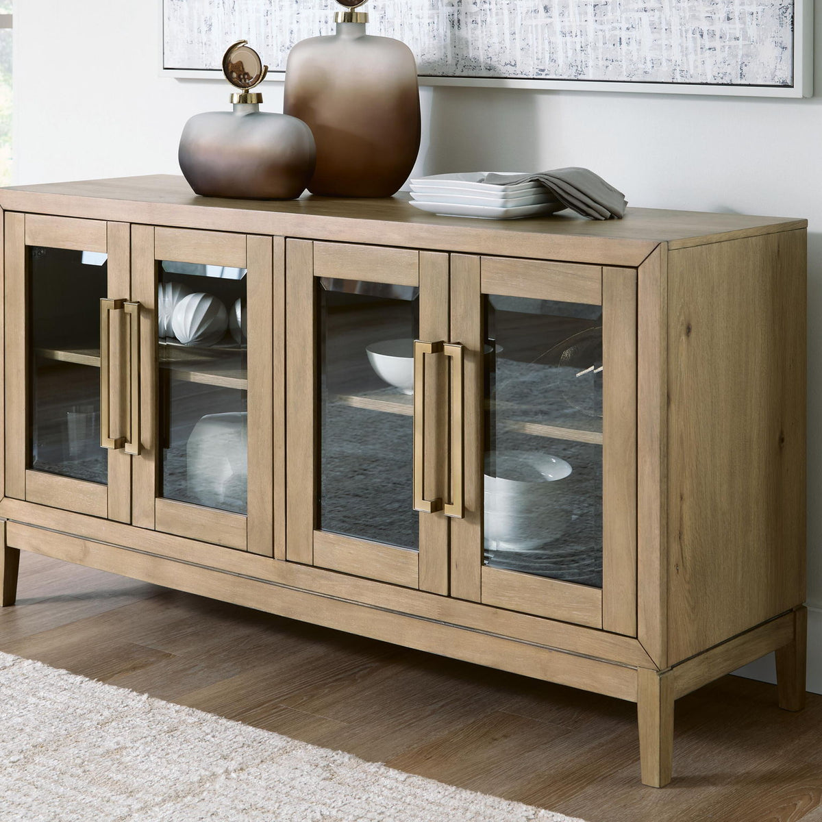 Lasinger - Dining Room Server - Light Brown