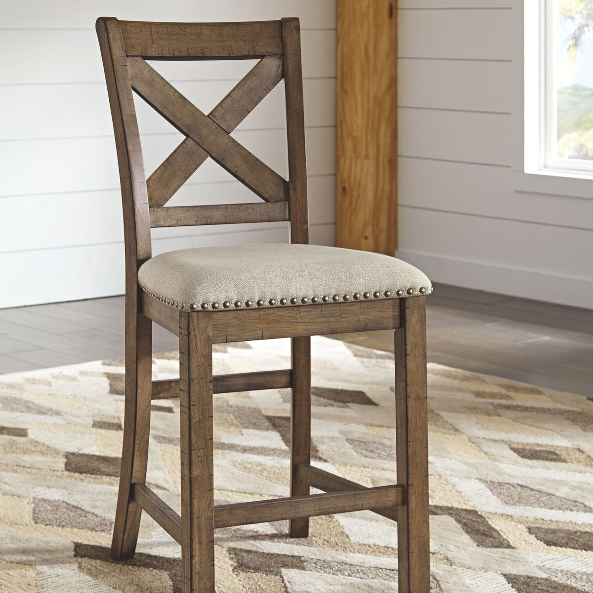 Moriville - Rectangular Dining Table Set - Counter Height