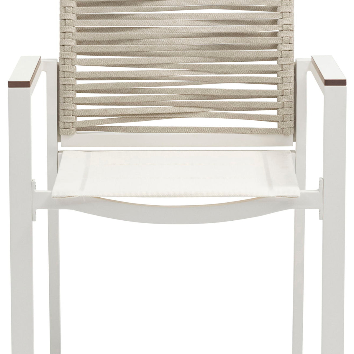 Maldives - Rope Outdoor Patio Dining Arm Chair (Set of 2)