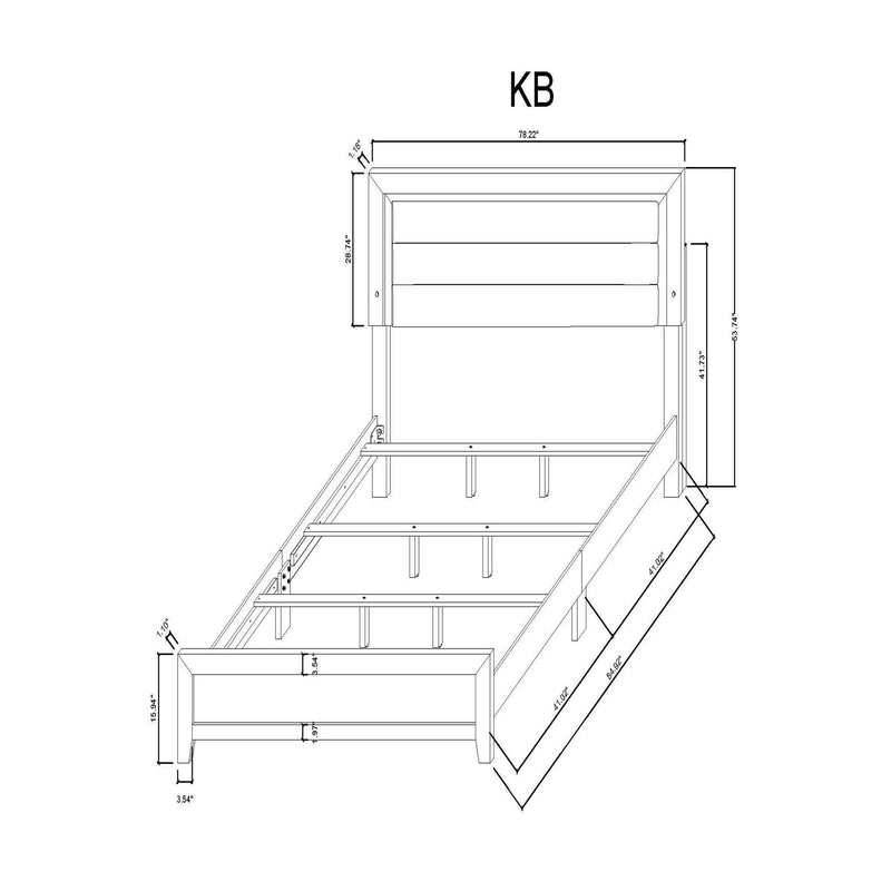 Omoda - Bed With LED