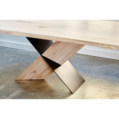 Instinct - Dining Table - White Wax