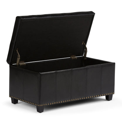 Amelia - Transitional Storage Ottoman Bench