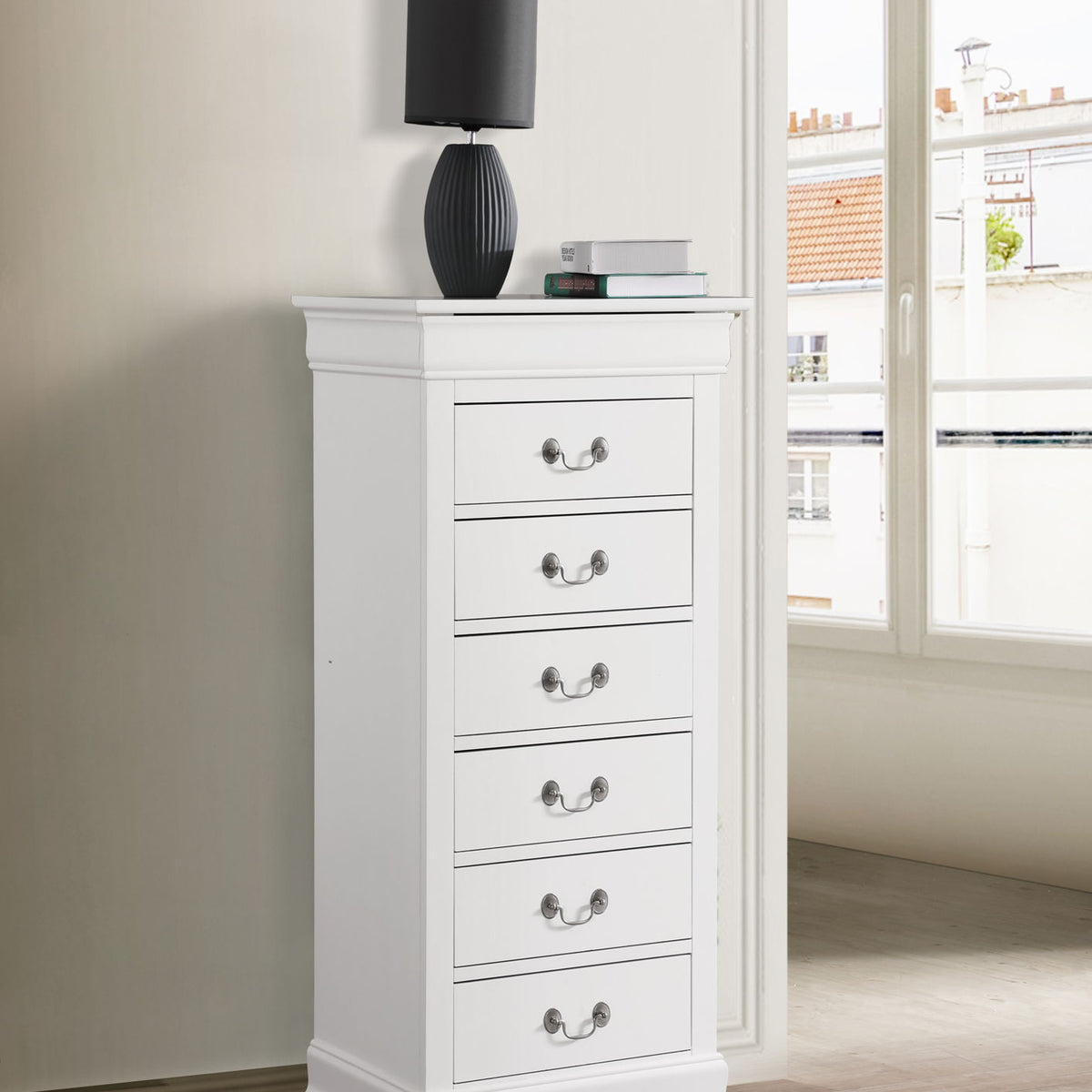 Traditional Style Lingerie Storage Chest Timeless