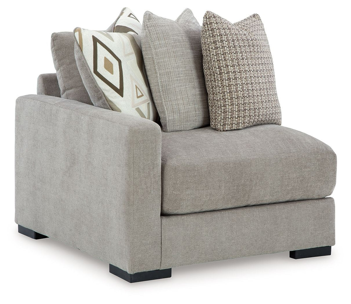 Aslan Court - Laf Corner Chair - Pebble