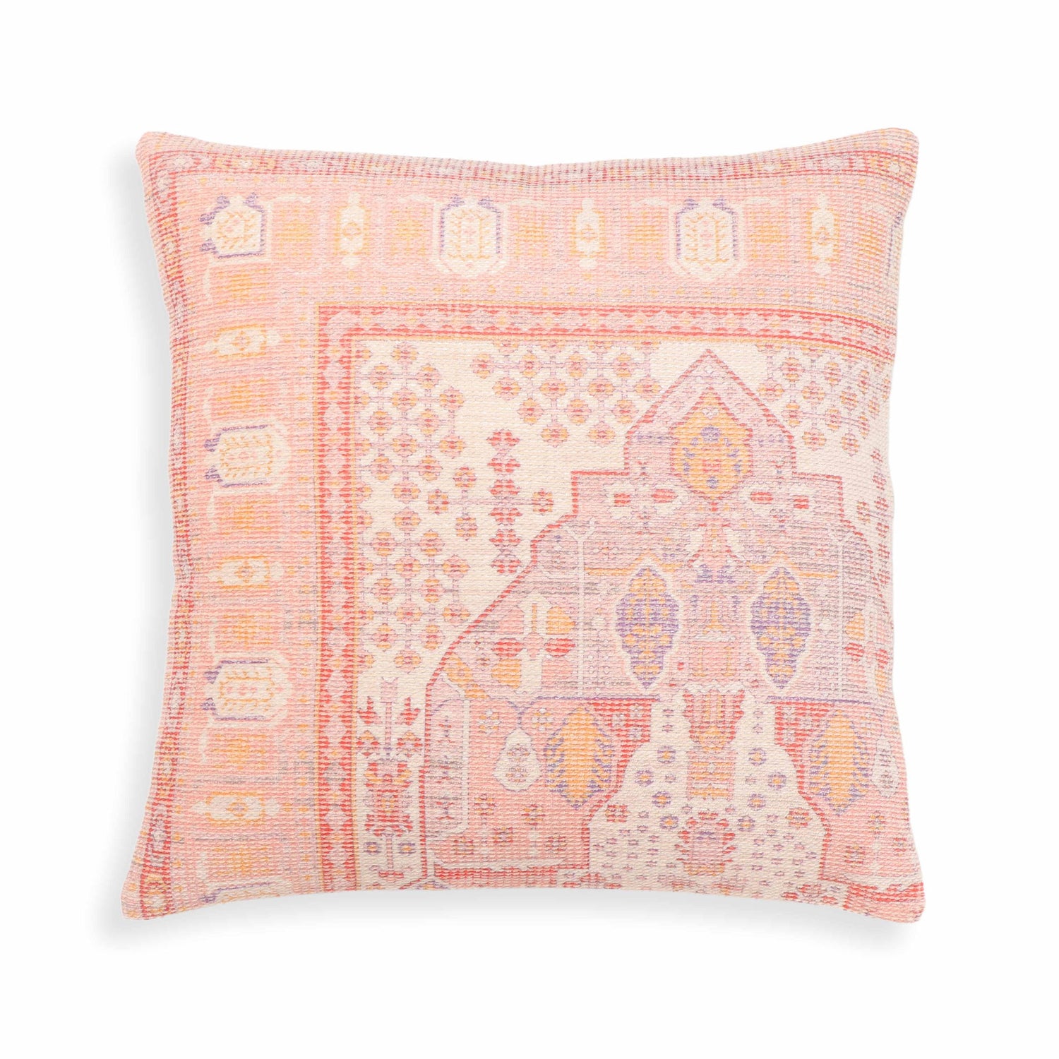 Persia - 20" Square Accent Pillow - Pink