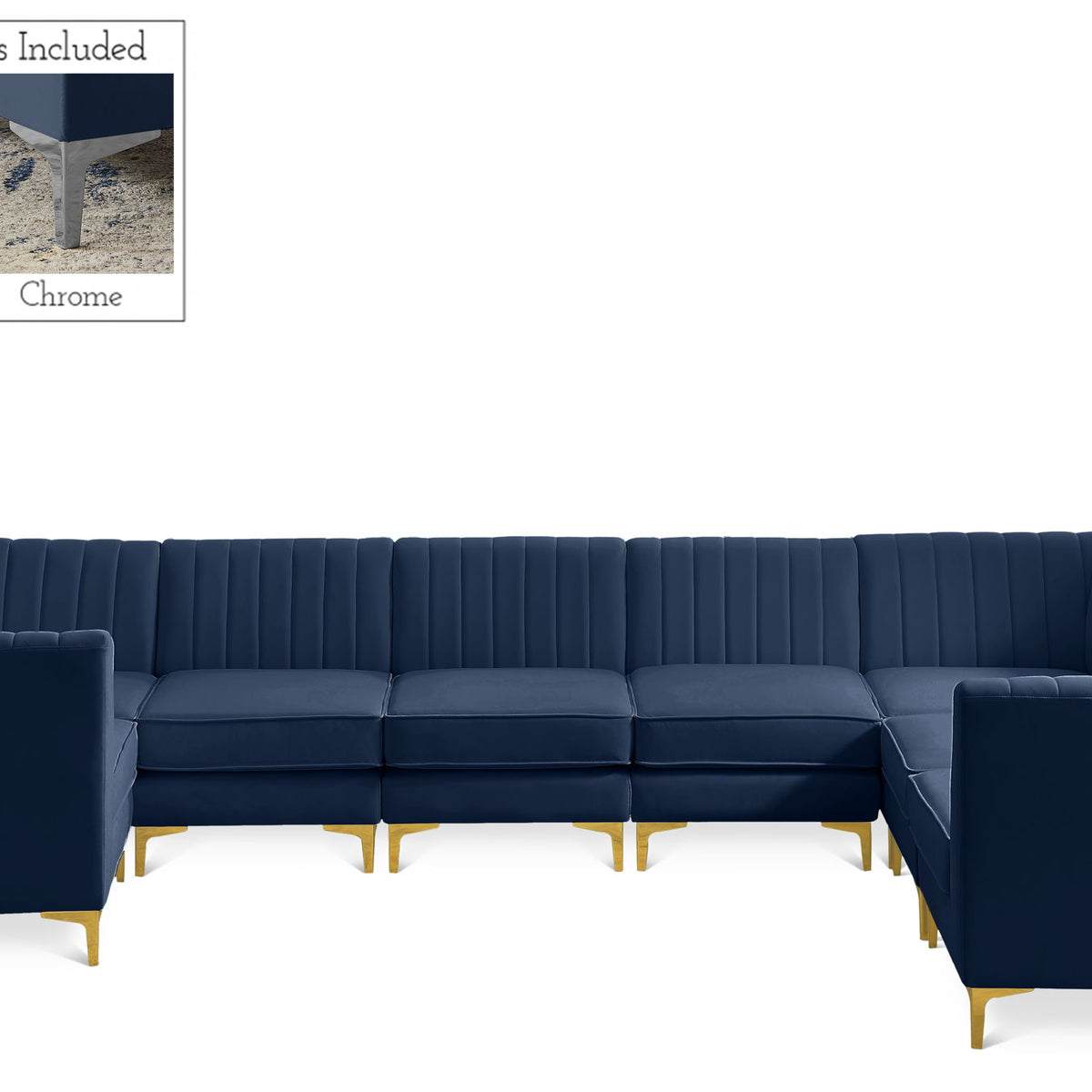 Alina - 8 Piece Modular U-Shaped Sectional