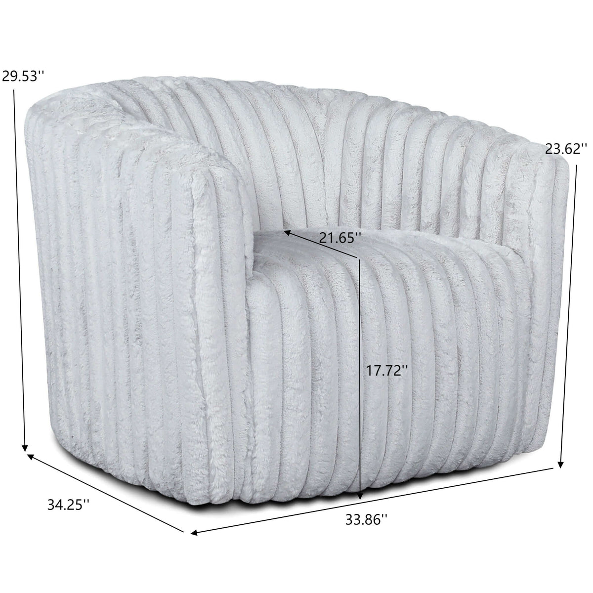 Mira - Modern Comfort Swivel Chair