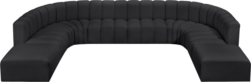 Arc - Faux Leather Modular Sectional