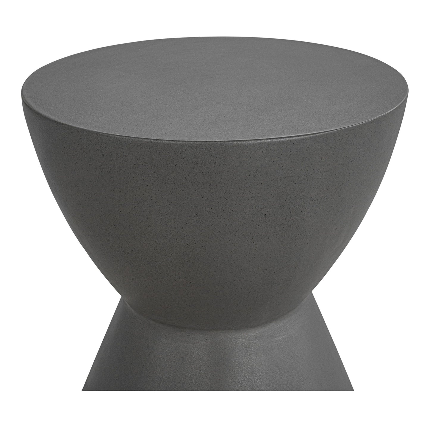 Hourglass - Outdoor Stool - Gray