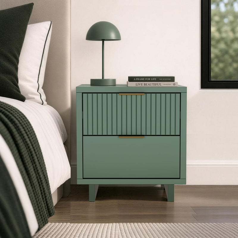 Manhattan Elara - Solid Wood Nightstand
