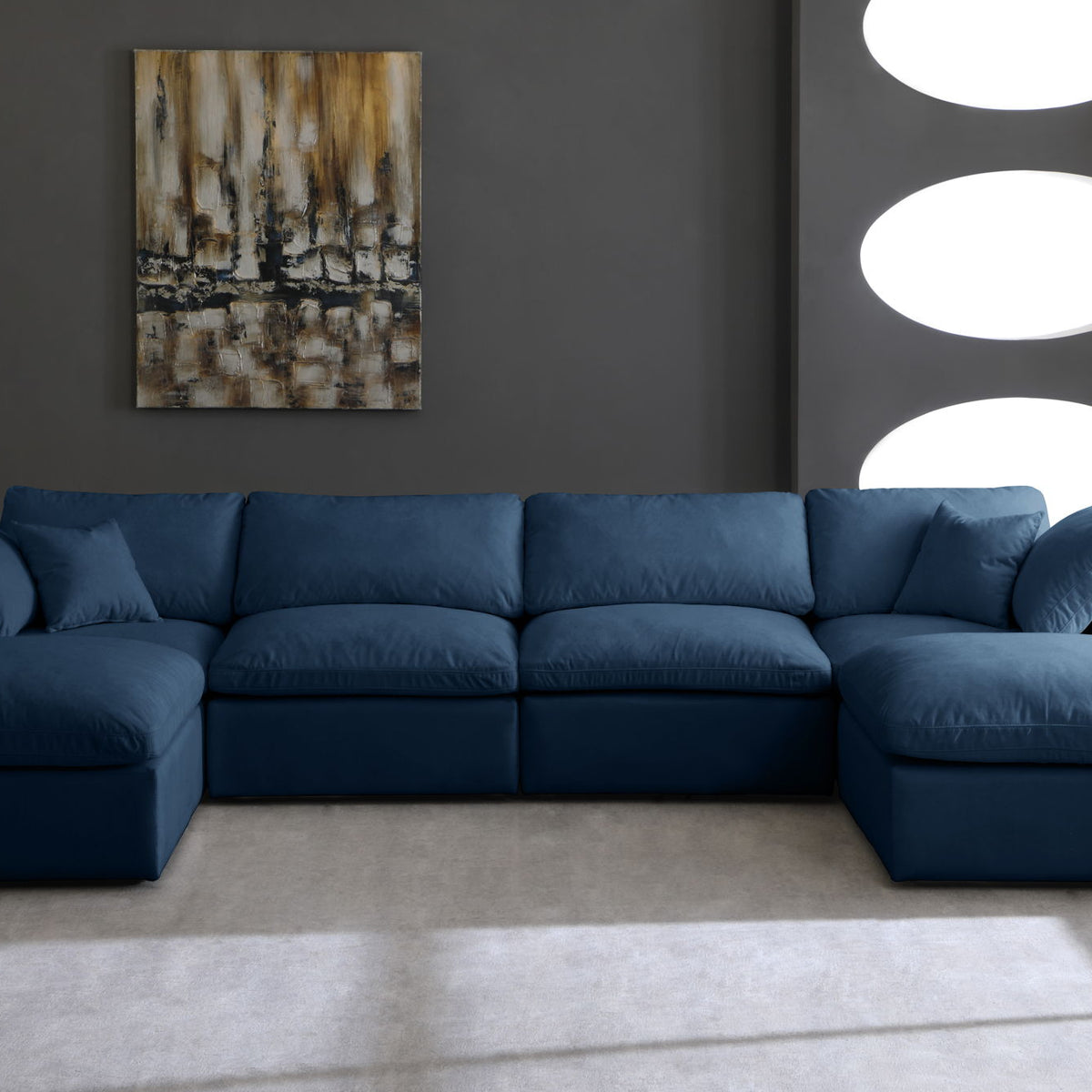 Plush - 6 Piece Modular Sectional
