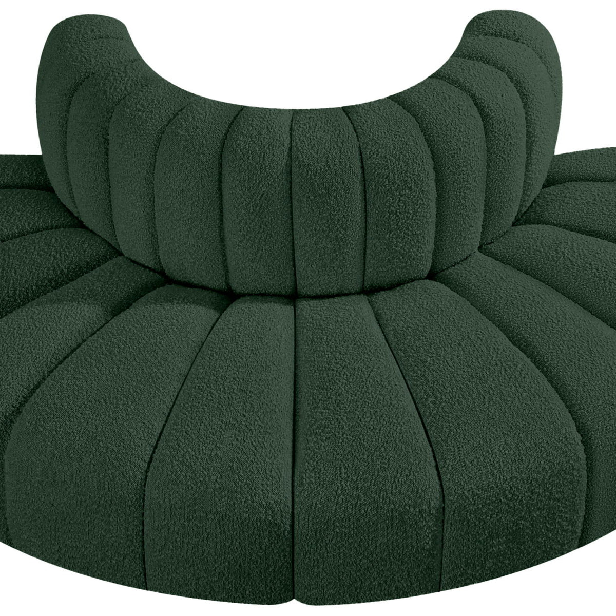 Arc - Boucle Fabric 4 Piece Modular Sofa