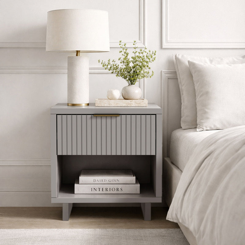 Manhattan Elara - Solid Wood Nightstand