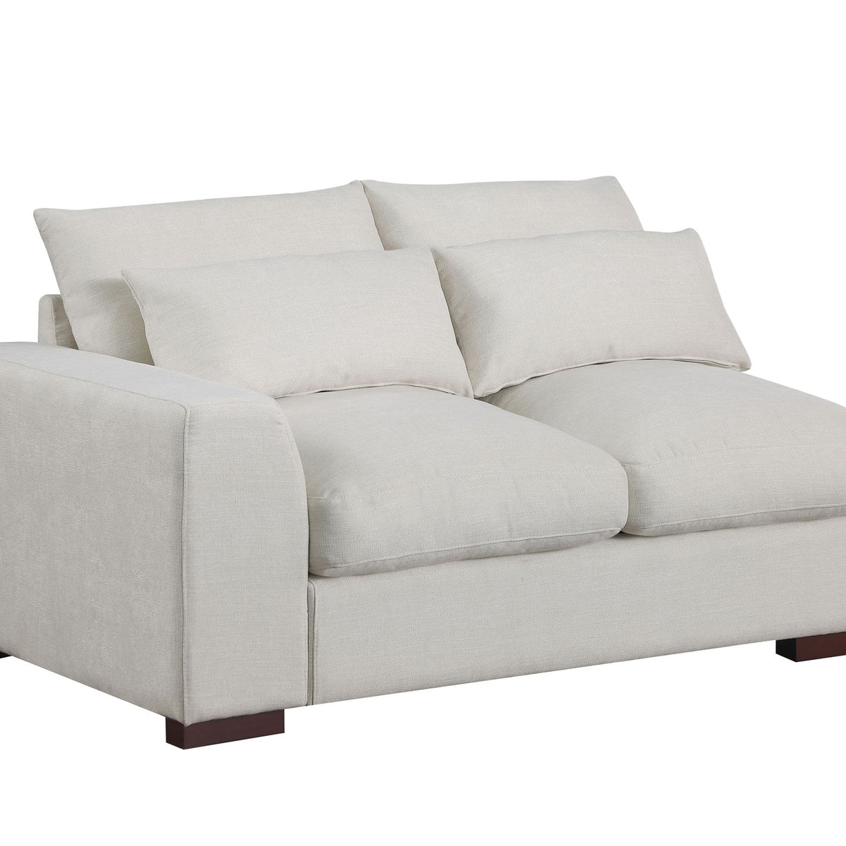 Tatman - Sectional With 2 Ottomans