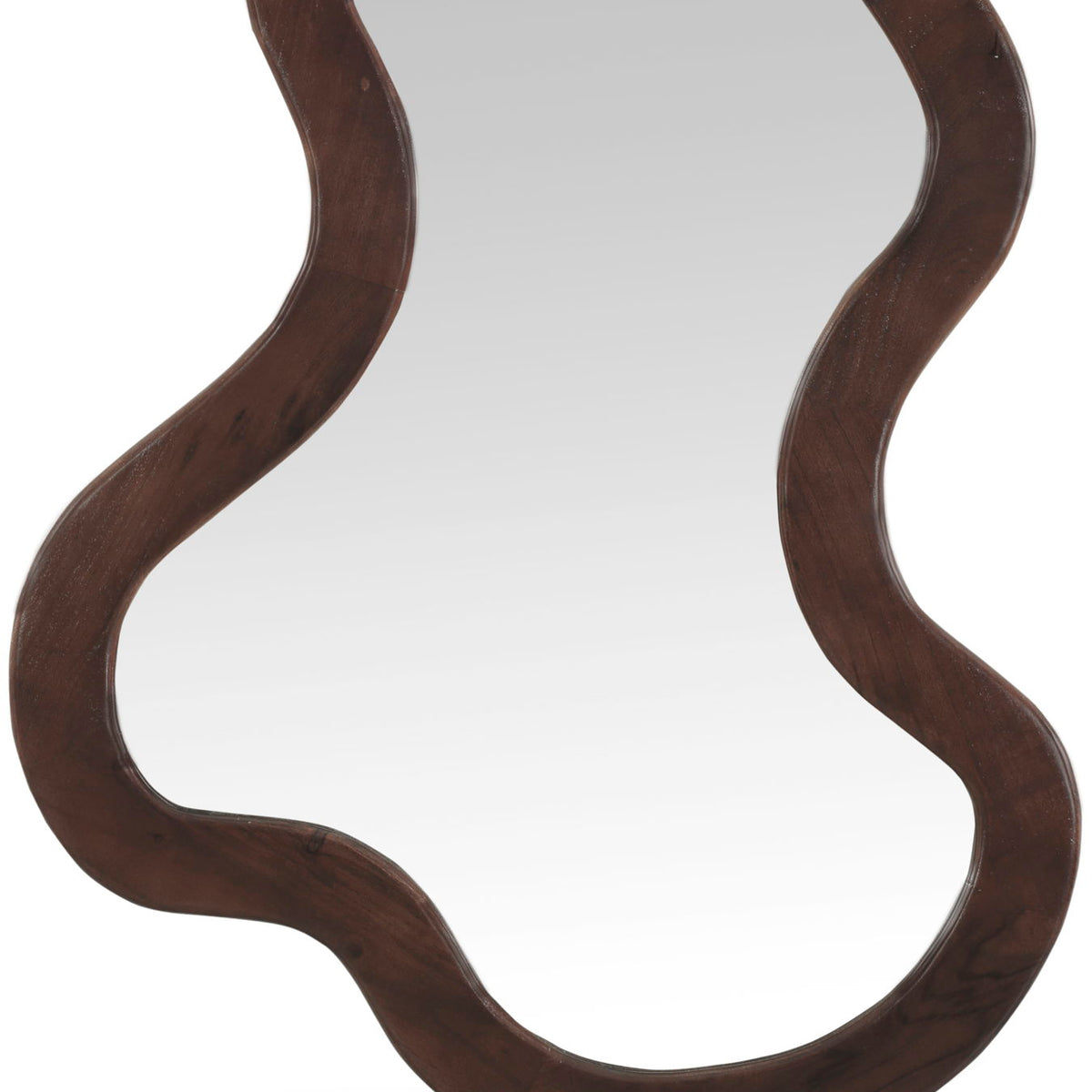 Oblique - Mirror - Wood