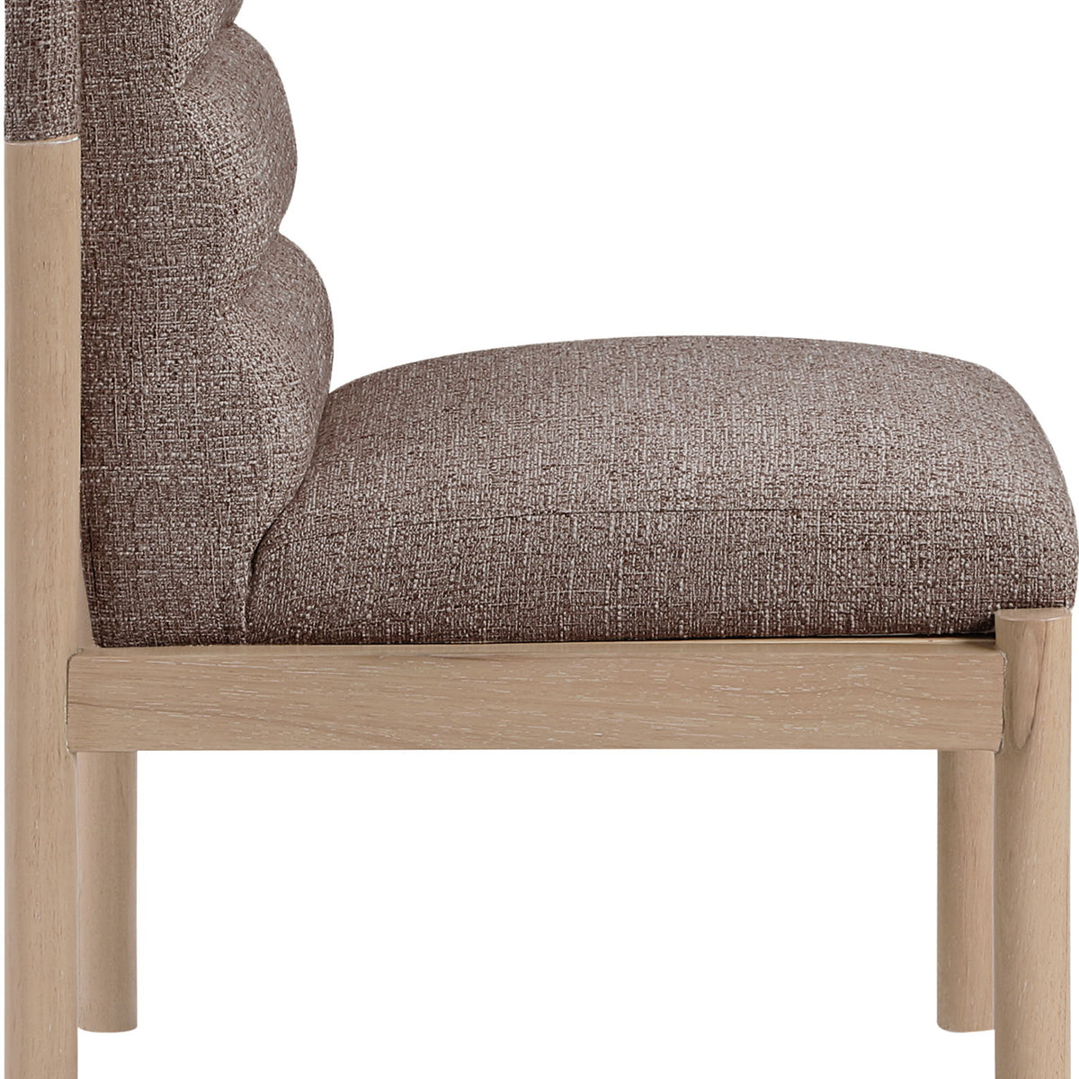 Eloura - Linen Textured Fabric Upholstered Dining Chair (Set of 2)