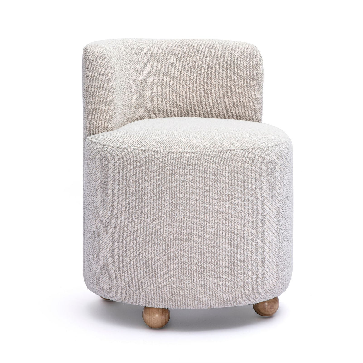 Hakuna - Performance Boucle Desk Chair - Cream