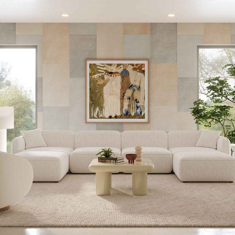 Travie - 6-Piece Modular U-Sectional