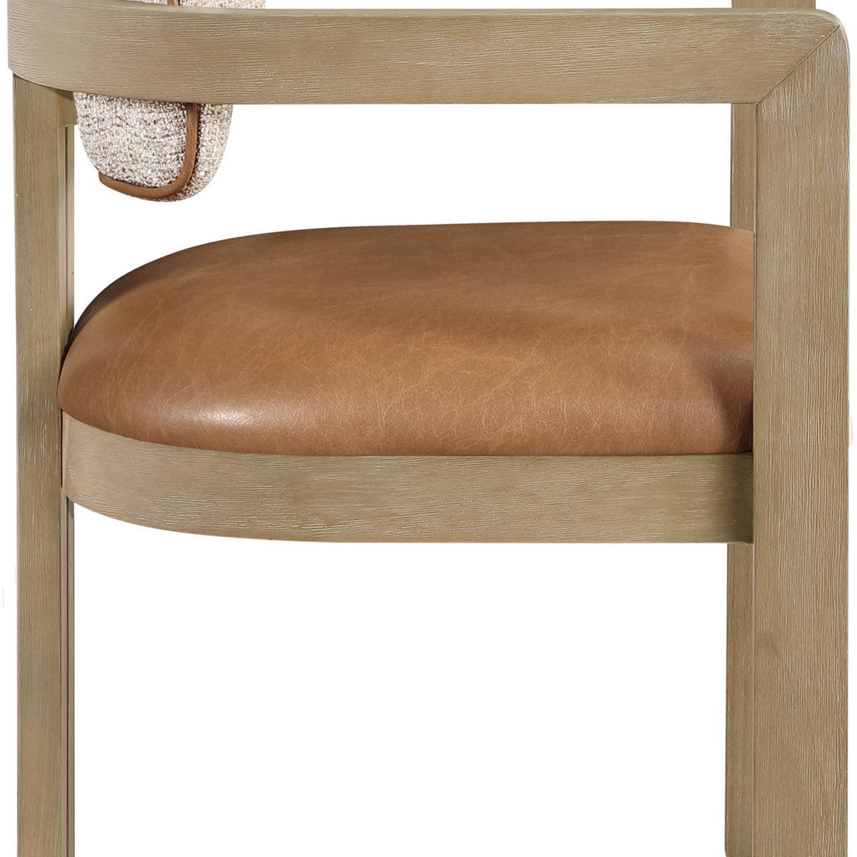 Ravina - Upholstered Dining Chair With Stained Natural Base (Set of 2)