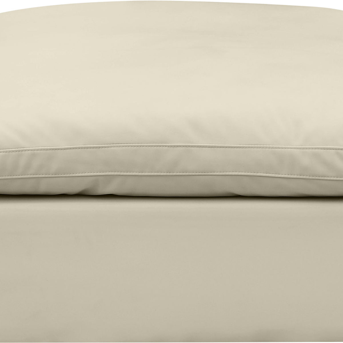 Comfy - Faux Leather Ottoman