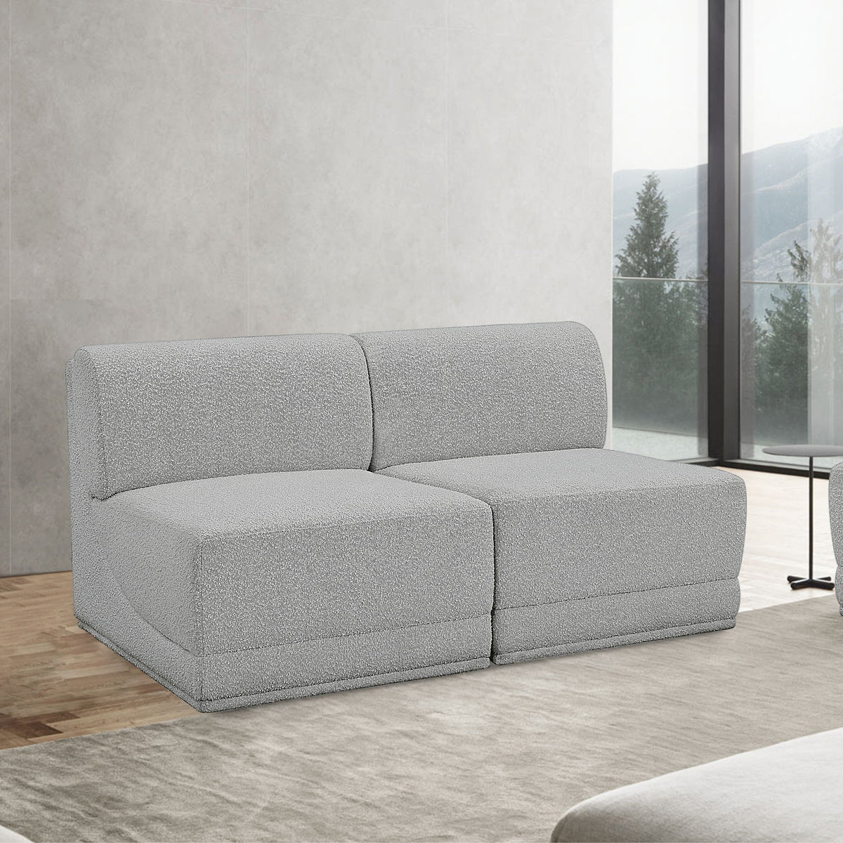 Ollie - 2 Seat Armless Modular Sofa