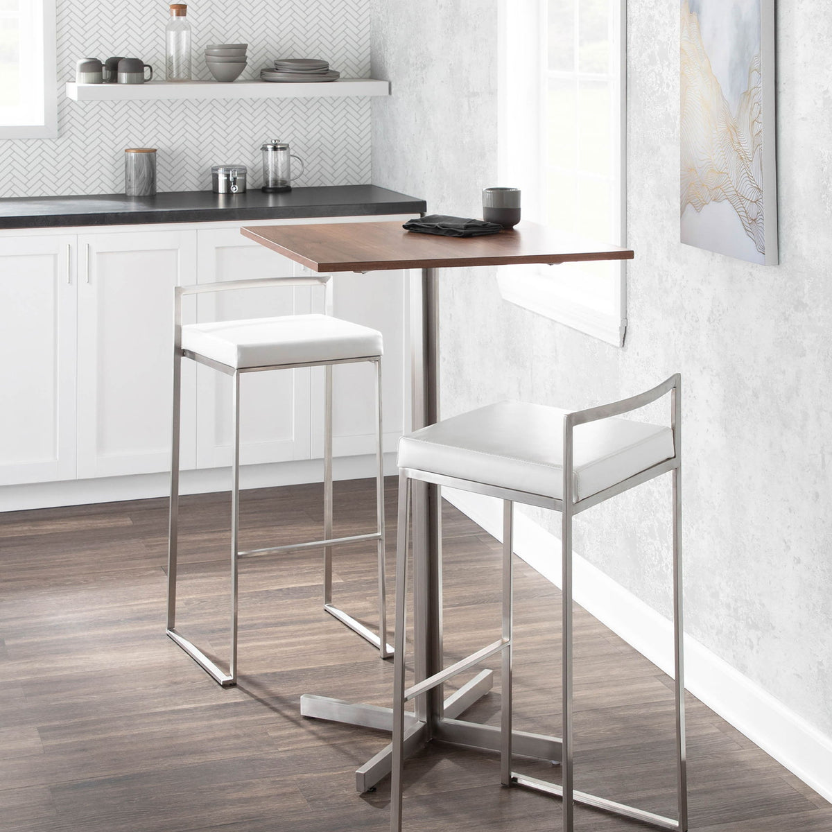 Fuji - Contemporary Stackable Design Barstool