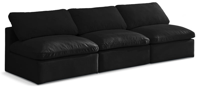 Plush - Modular Armless 3 Seat Sofa