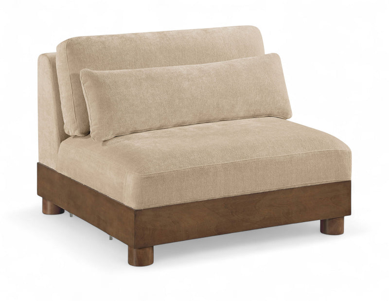 Turin - Fabric Upholstered Modular Armless Chair