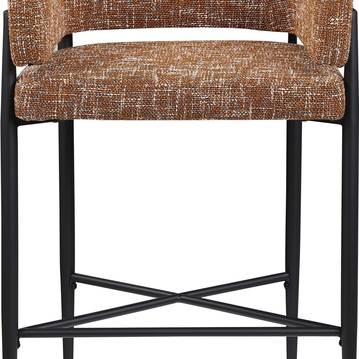Dame - Fabric Upholstered Counter Stool (Set of 2)