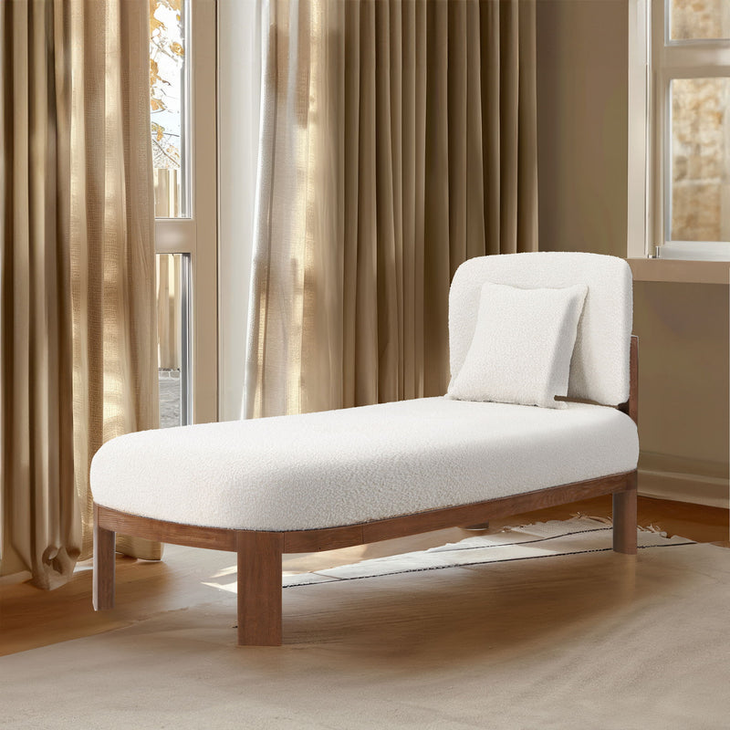 Maybourne - Chaise / Bench - Cream