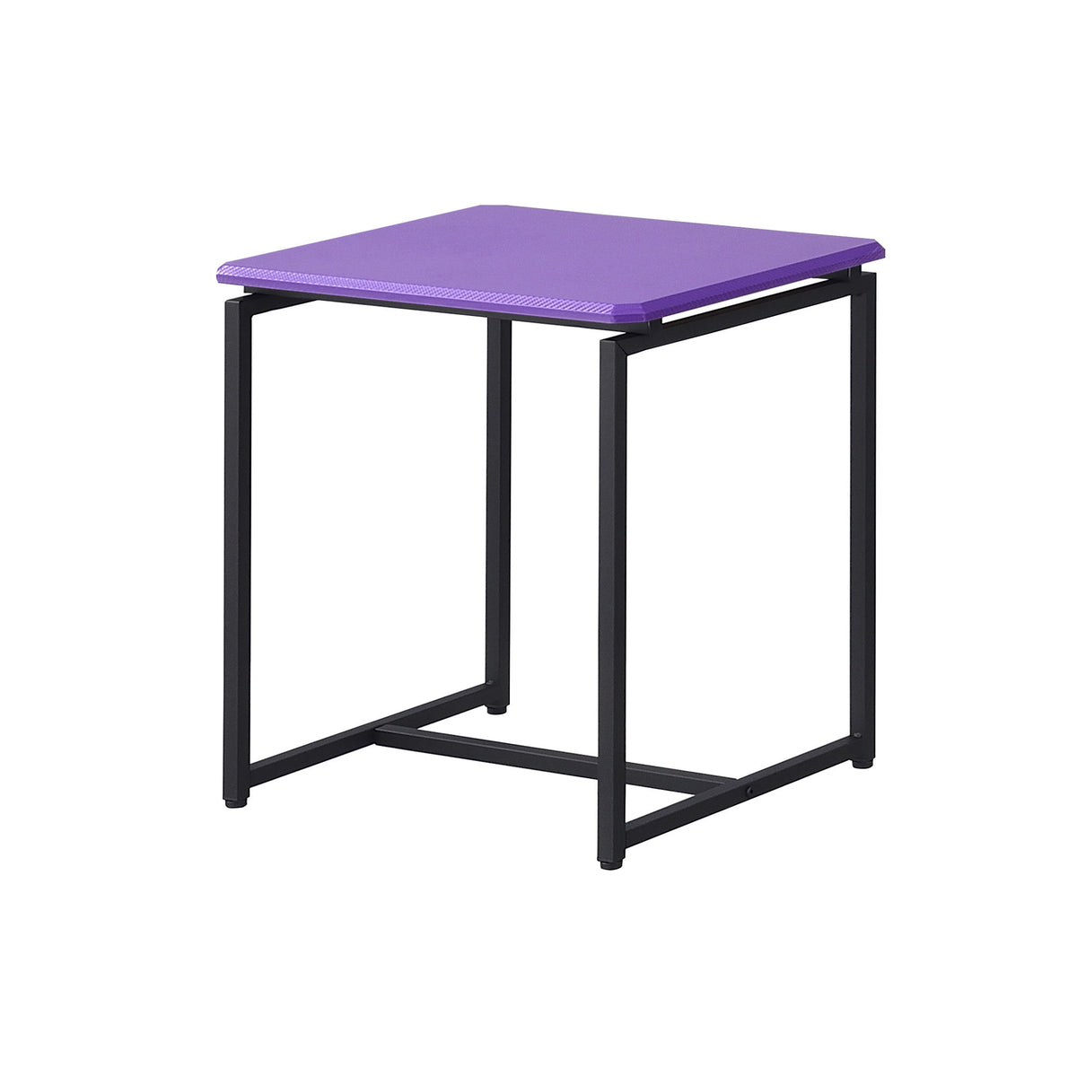 GT - 3 Piece Carbon Fiber Wrap Coffee Table And End Table (Set of 3)