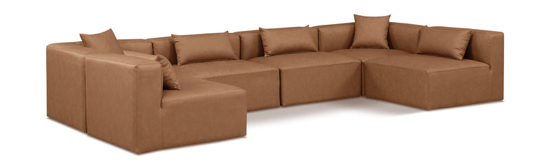Cube - 6 Piece Modular Armless Sectional