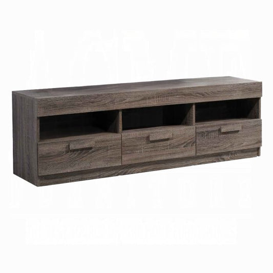 Alvin - TV Stand - Rustic Oak