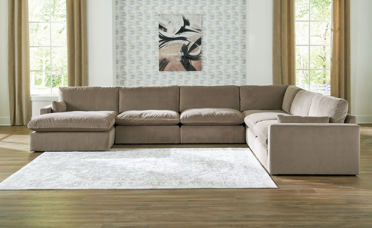 Ashley Furniture Sophie Cocoa Sectional