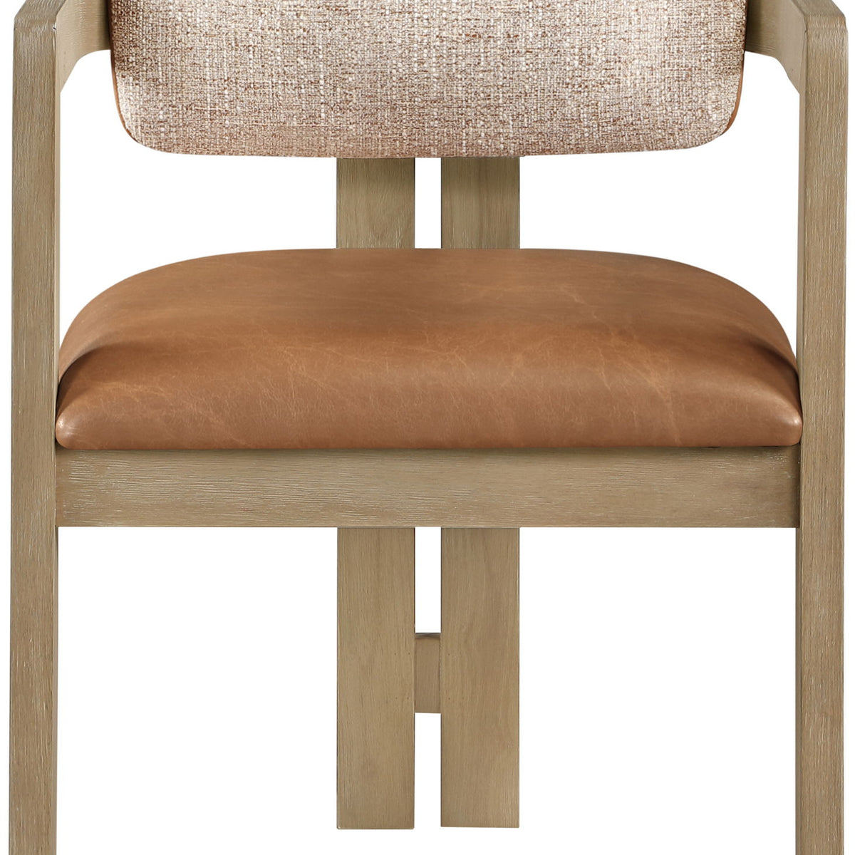 Ravina - Upholstered Dining Chair With Stained Natural Base (Set of 2)